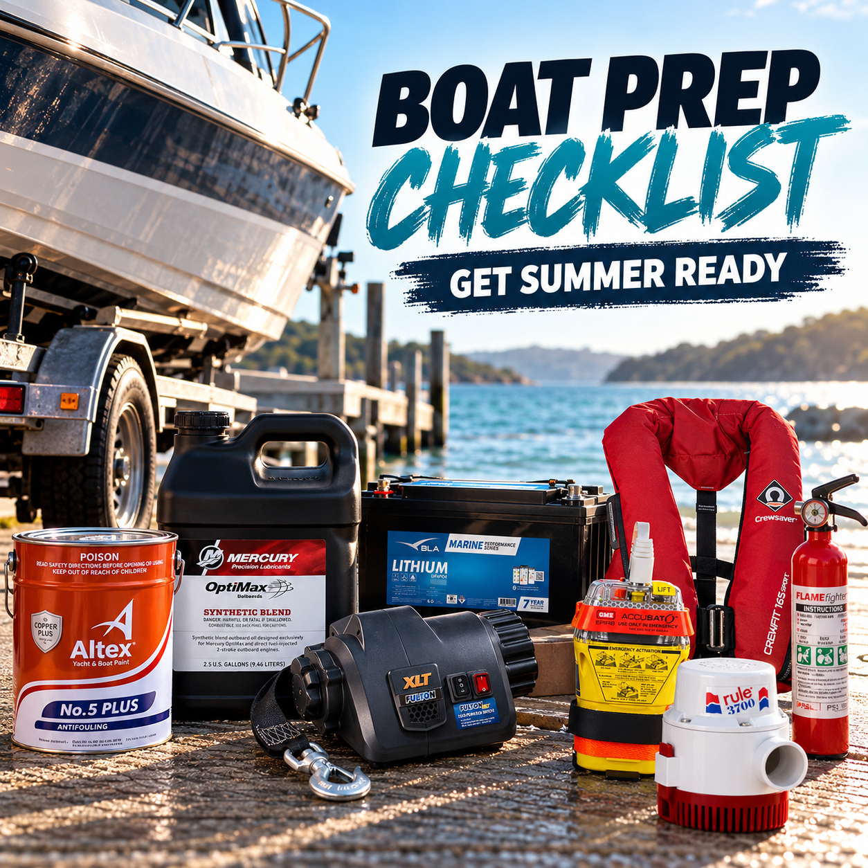 Spring Boat Prep Checklist: Get Your Boat Summer-Ready