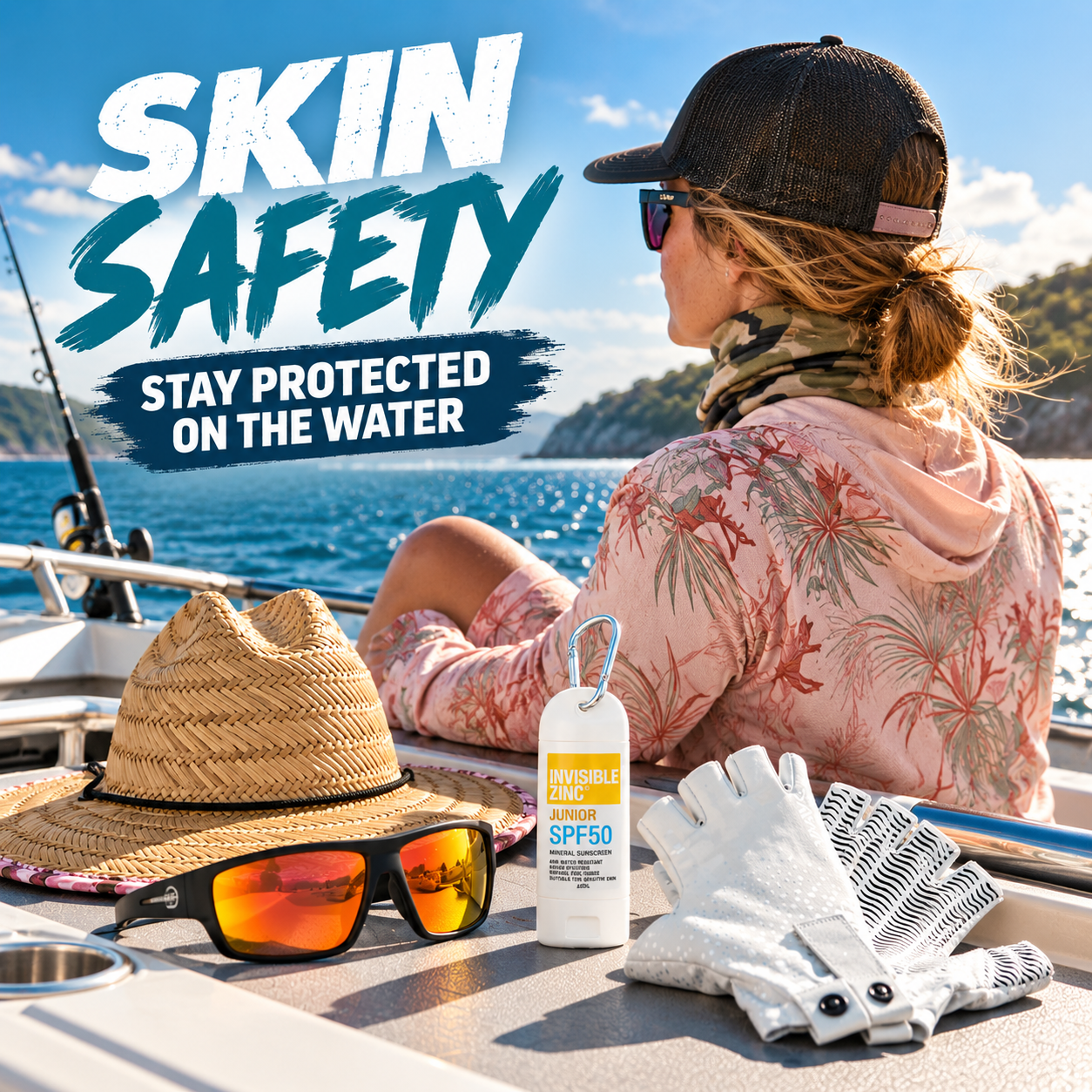 Sun Protection on the Water: Polarised Sunglasses, Sun Hoods & UPF Clothing