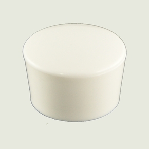 White Replacement Cap for Ladder End / Leg - 25mm