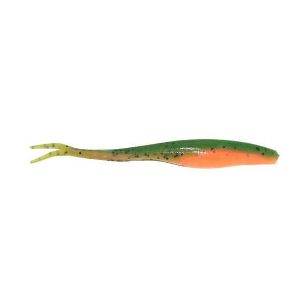 Gulp! Saltwater 5" Lime Tiger Glow Jerkshad Softbaits-5 Pack