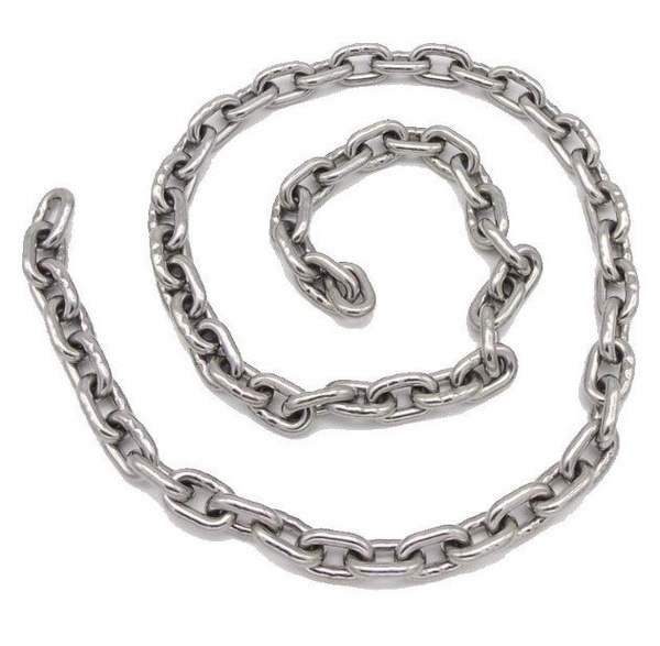 316 Grade Stainless Steel Chain Per Metre 6mm             