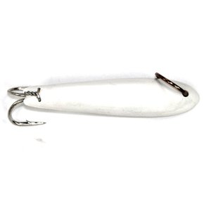 Nylon Jig Lure- 4" White