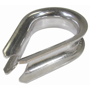 Stainless Steel Thimble 6mm 1/4"
