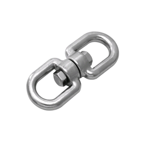 Stainless Steel 8mm Eye / Eye Swivel - 1900kgs BS