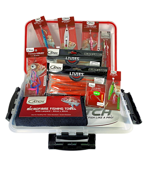Fishing Lure Value Pack W/ Waterproof Tackle Box