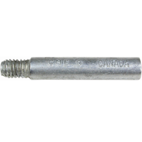 1/4" NPt Thread Engine Pencil Anode 10 x 45mm Complete (incl. brass head)
