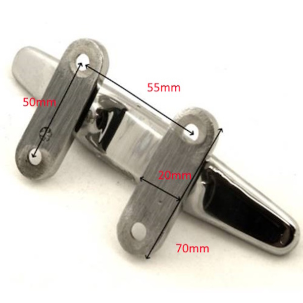 Horn Cleat 4-Hole Ss 200Mm 