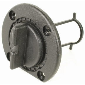 Drain Bung 40mm Cutout Black (35mm bung) (o-ring not washer version)