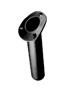 Large Angled Flush Mount Rod Holder-ABS Black