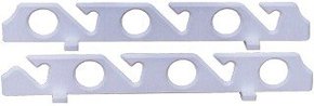 6 Rod UV Polypropylene Horizontal Rod Storage Rack Pair