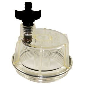 Petrol Fuel Filter Clear Bowl (Merc/Yamaha)