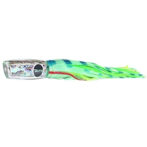 1656 Angled Game Fishing Lure-14" Lumo/Green Chartreuse