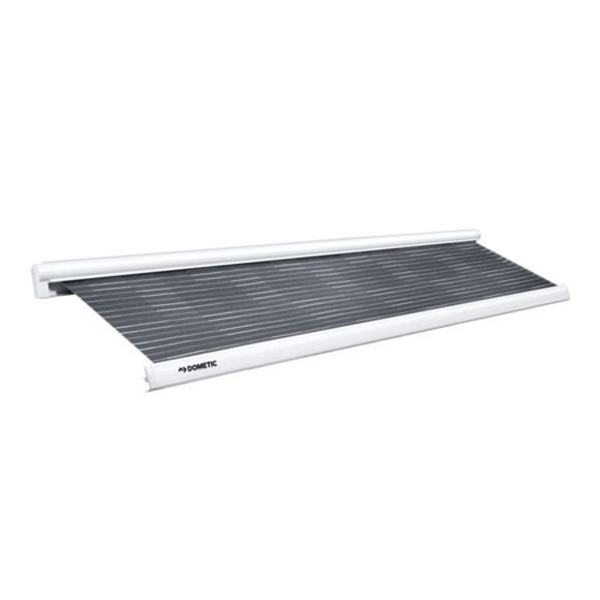 Pw1500 3.5 Metre Wall Mounted Box Awning - Grey Wave