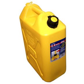 High Profile Diesel Fuel Can  - Yellow 