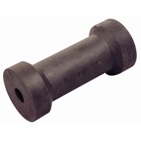 Rubber Trailer Keel Roller 152wx70x17mm 
