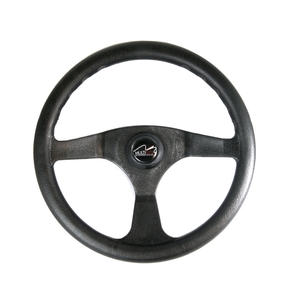 Alpha Thermoulded 13.8" 3 Spoke Steering Wheel