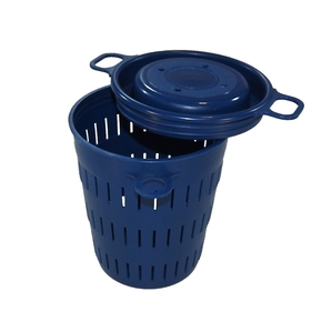 Small PVC Berley Pot / Dispenser With Screw Lid 