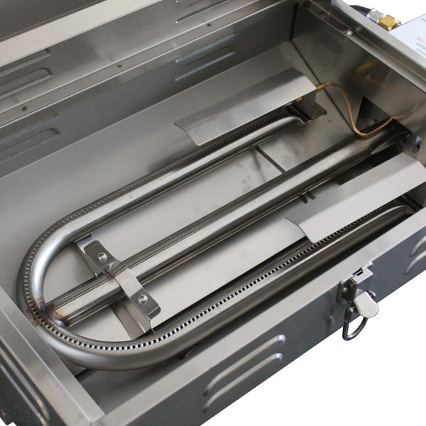Stainless Marine Model Bbq W/Glass Window 