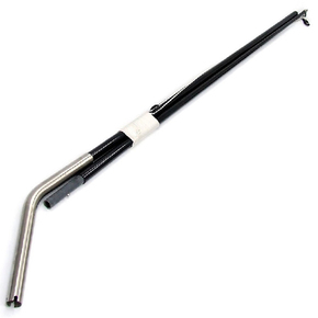 Stiff DLX carbon Bent Base Outrigger Set - 12' 2 Piece Black (Pair)