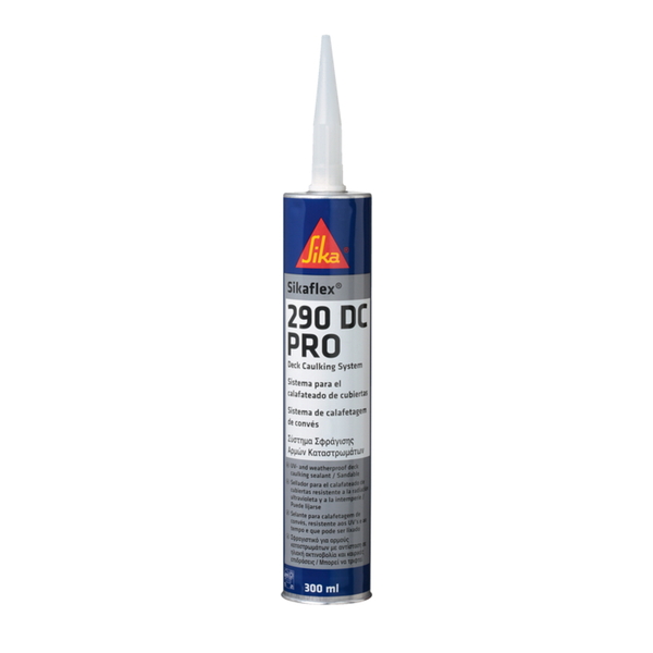 Sikaflex 290Dc Pro Deck Caulking Sealant Cartridge Black - 300Ml