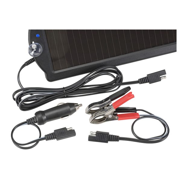 Amorphous Solar Panel 1.5W (W/Fittings/Led Indicator)
