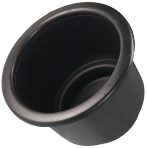 95mm Recessed Black Flush Drink Holder 