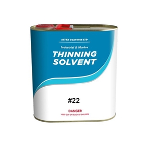 #22 Brushing Thinner for 2-Pk Polyurethane and Epoxy- 1 litre 