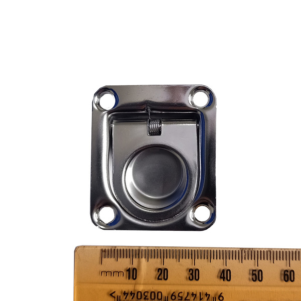 Ss Pressed Anti Rattle Lift Ring Handle- W/Spring 44X38mm
