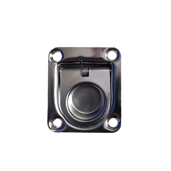Ss Pressed Anti Rattle Lift Ring Handle- W/Spring 44X38mm