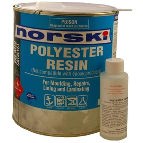 Premium Polyester Resin w/Catalyst 4 Litre Kit