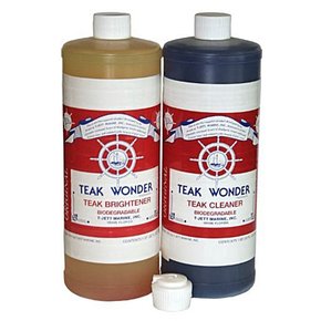 Teak Cleaner/Brightener Kit - (946ml of Each)