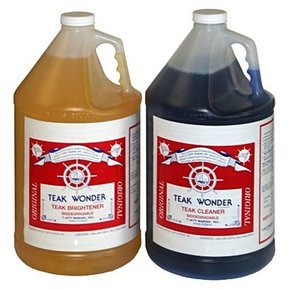 Teak Cleaner/Brightener Kit- 3.78ltr Each (7.56 Litre total)