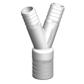 Hose Tail Y Connector 38-25-25mm