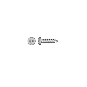 SS Self Tapping Pan Head Screw 14g x 1.5" - Philips