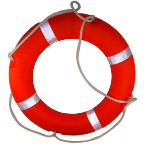 30" Orange 2.5kg MSA Survey CE / SOLAS Lifebuoy 