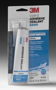 5200 Fast Cure Adhesive Sealant - White - 88ml Tube