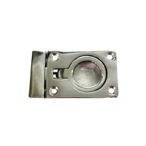 316 Grade SS Cast Lift Ring Handle w/catch  - 45 X 35mm 
