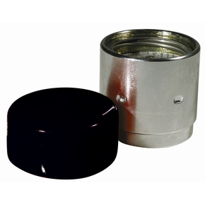 1.781" / 45mm Chrome Plated Trailer Bearing Protectors (Pair)