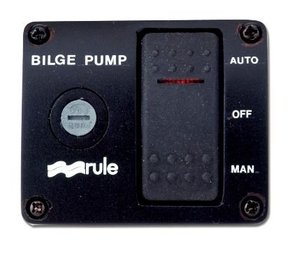 43: 3 Way Bilge Pump Switch Panel- 12volt