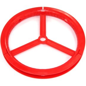 PVC Lure Holder Wheel- 4" (Pair)