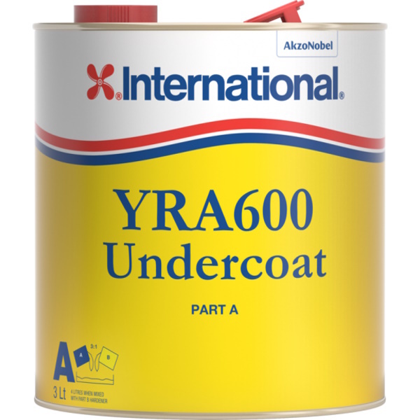 Yra600 Polyurethane Undercoat (Perfection) White 4 Litre 