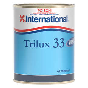 Trilux 33 Copper Free Hard Alloy Antifouling - Black - 1 Litre