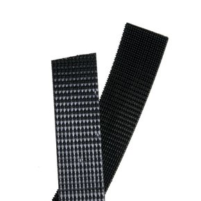 25mm Wide Black Dual Lock Velcro System -Per Metre