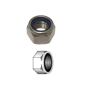 316 Stainless Steel Nyloc Nut - M4 Metric