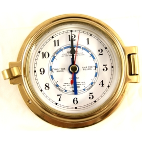 3" Brass Time & Tide Clock