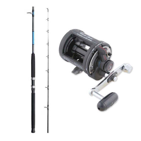 Tr2000ld Lever Drag Level Wind Reel With 6'0 Aquatip 10Kg Boat Rod