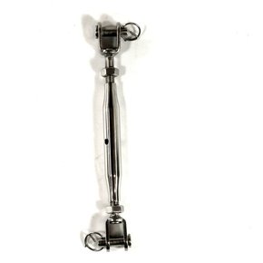 SS Closed Body Turnbuckle Rigging Screw Fork/Fork 10mm - 3450kg BS