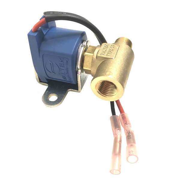 Solenoid Lpg Shut Off Kit 12V Nickle Plated