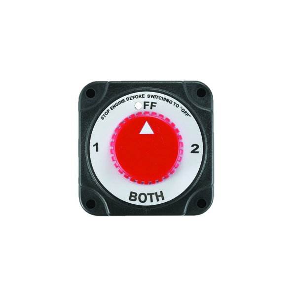Surface Mt Large Battery Switch (4-Pos) 280 Amp (Continuous)