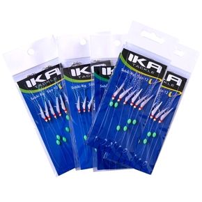 Assorted Sabiki Bait Flasher Rigs (6 Hooks per Pack) #6 to #12